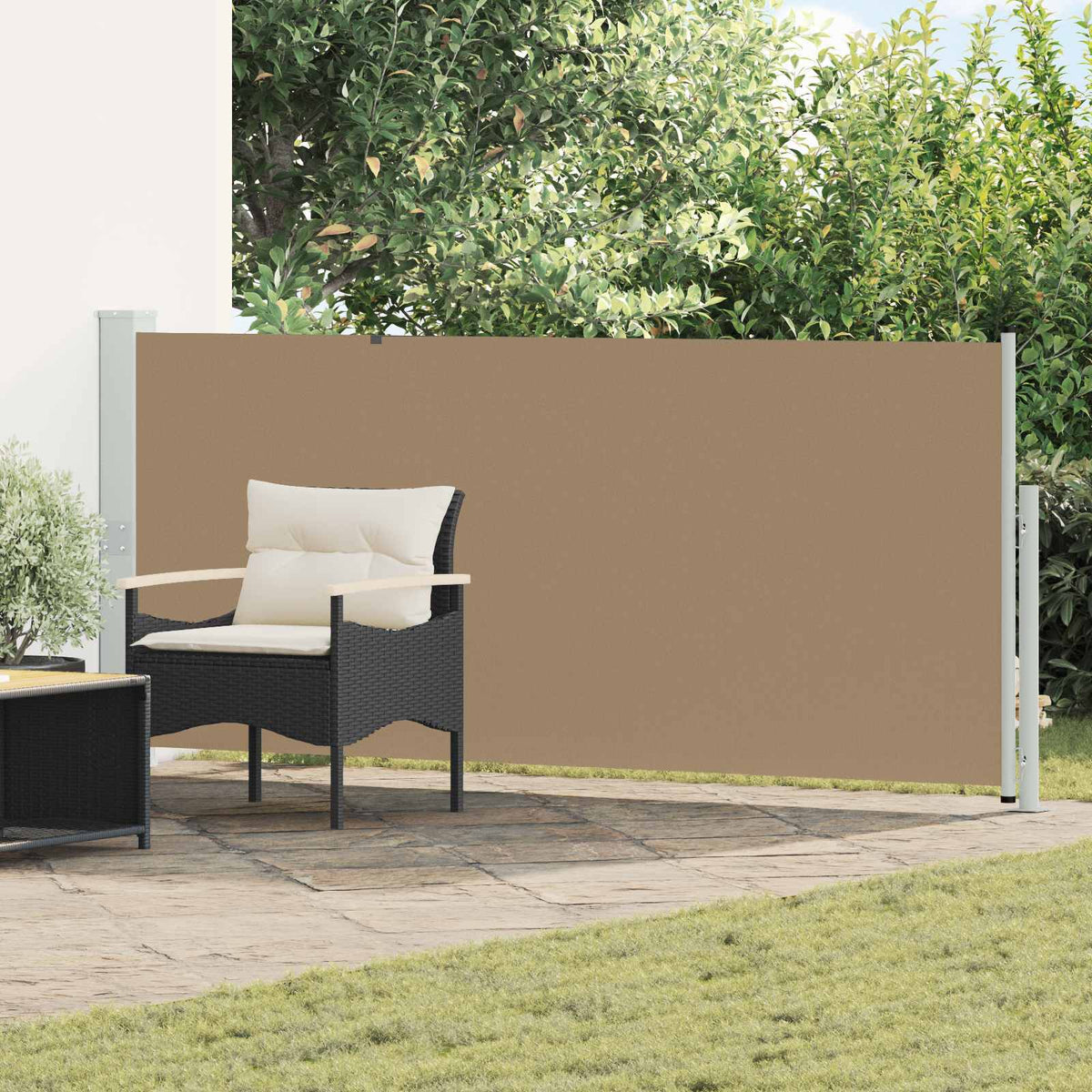 Tuinscherm Uittrekbaar 220X514 Cm