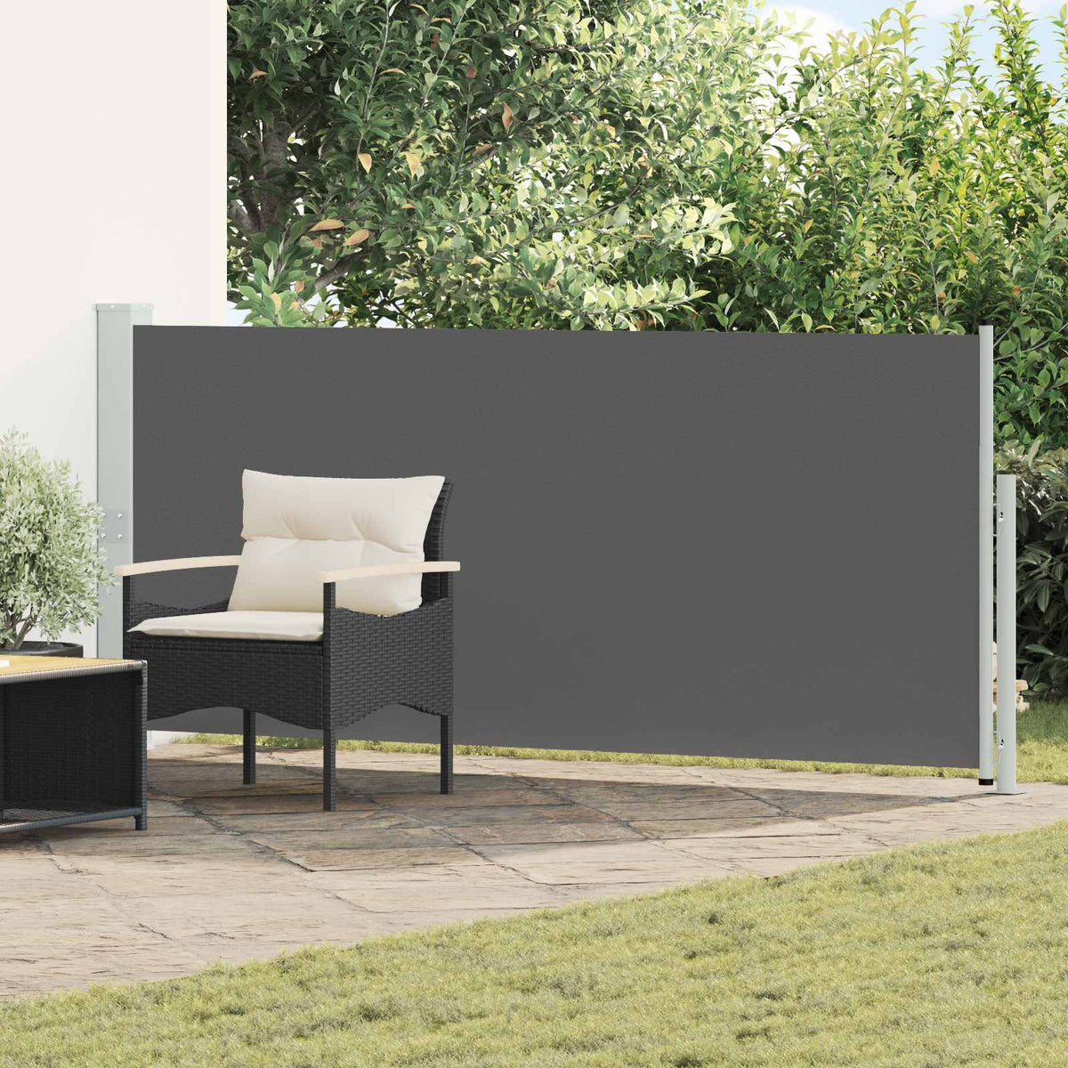 Tuinscherm Uittrekbaar 220X514 Cm