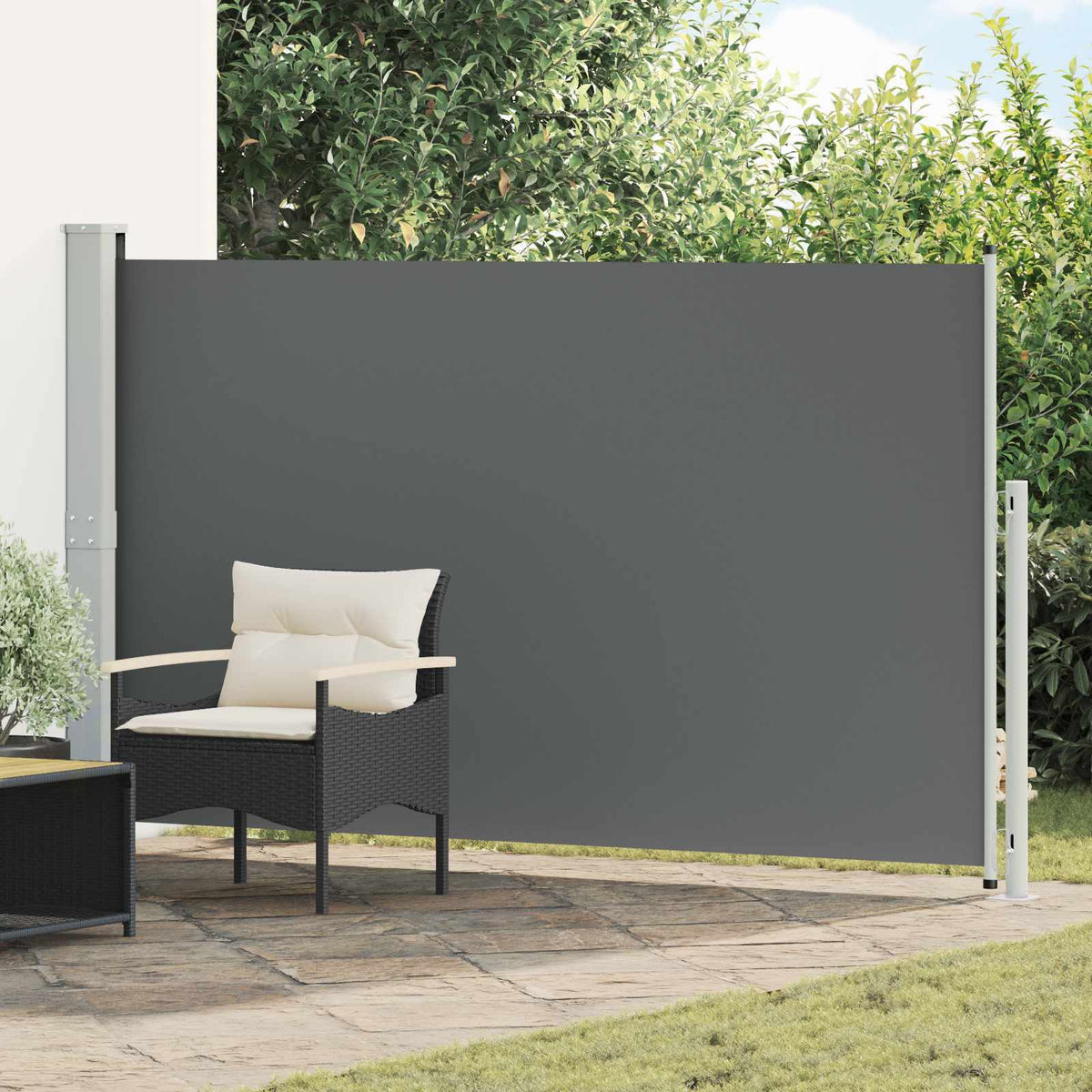 Tuinscherm Uittrekbaar 220X514 Cm