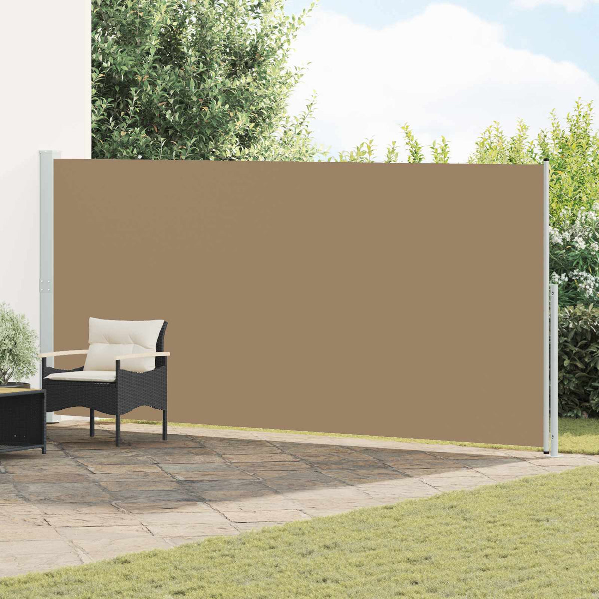 Tuinscherm Uittrekbaar 220X514 Cm