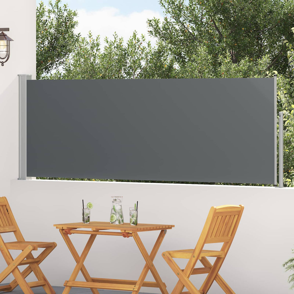 Tuinscherm Uittrekbaar 220X514 Cm