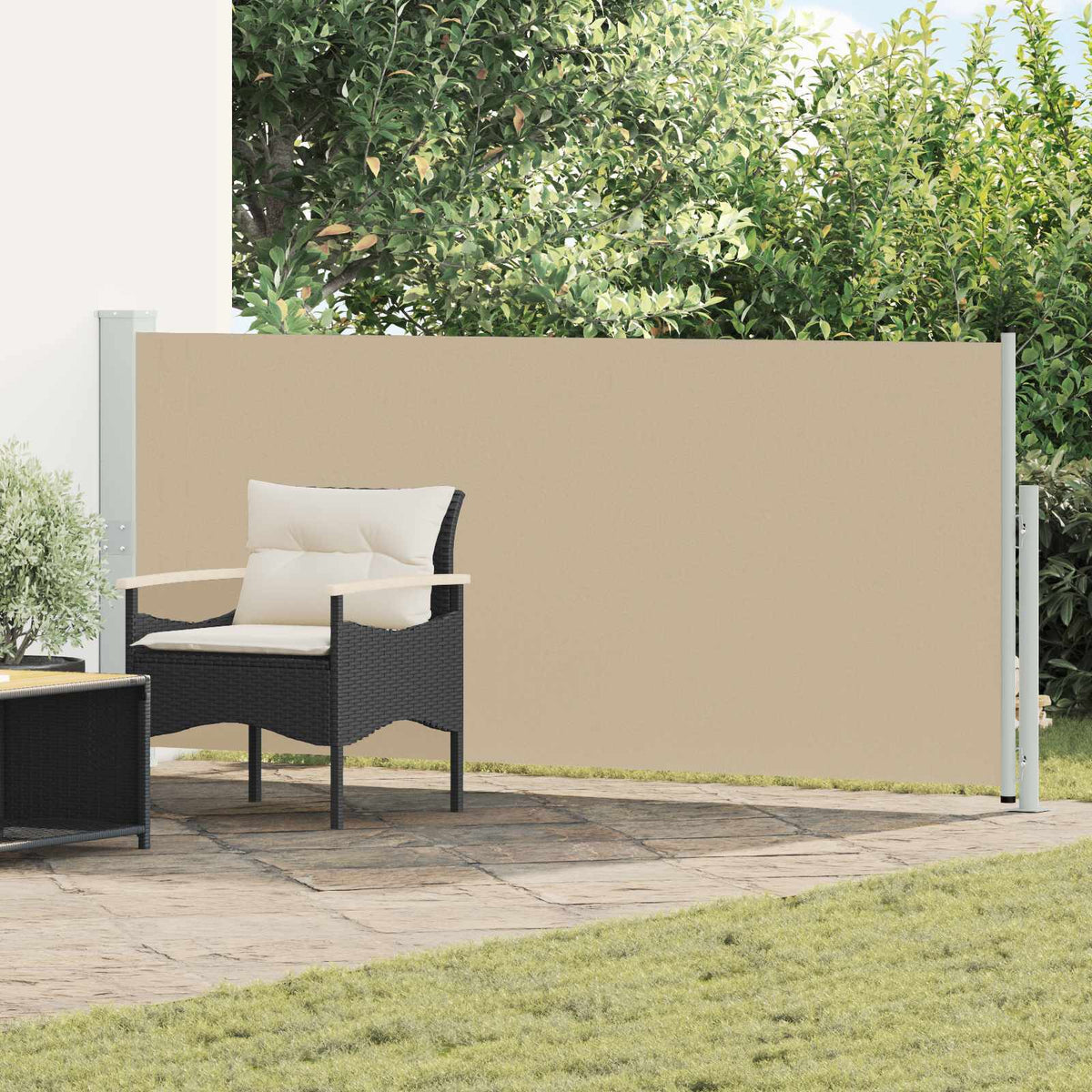 Tuinscherm Uittrekbaar 220X514 Cm