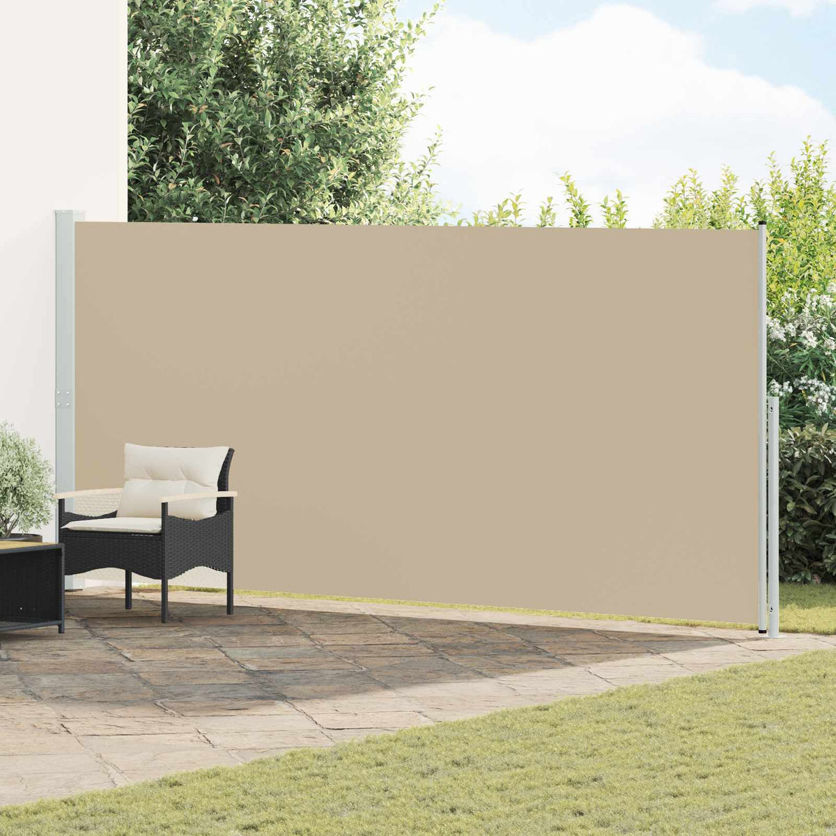 Tuinscherm Uittrekbaar 220X514 Cm