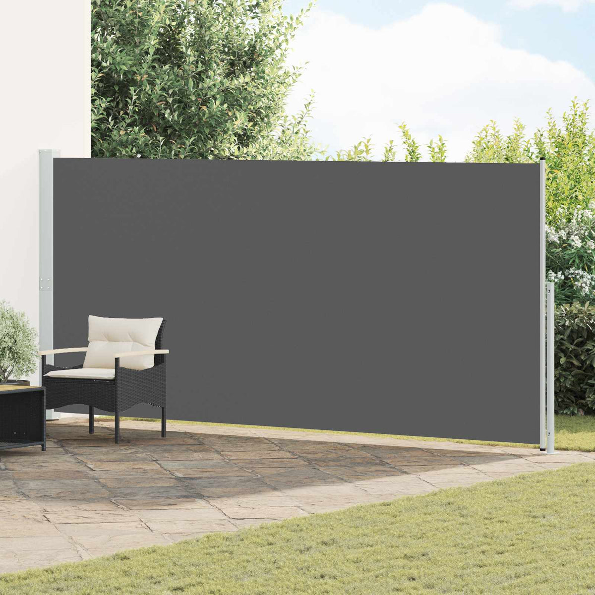 Tuinscherm Uittrekbaar 220X514 Cm