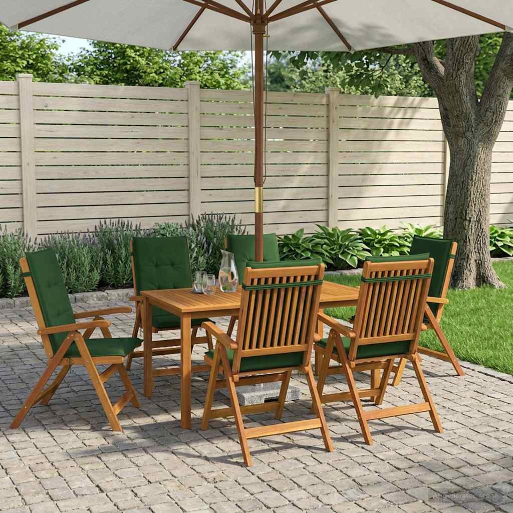 Tuin Eettafelset 7 St Bruin Massief Acaciahout