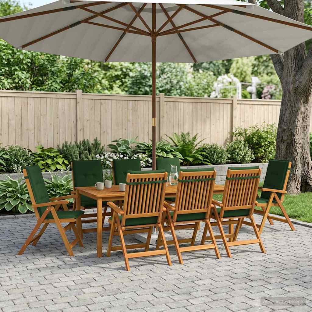 Tuin Eettafelset 7 St Bruin Massief Acaciahout