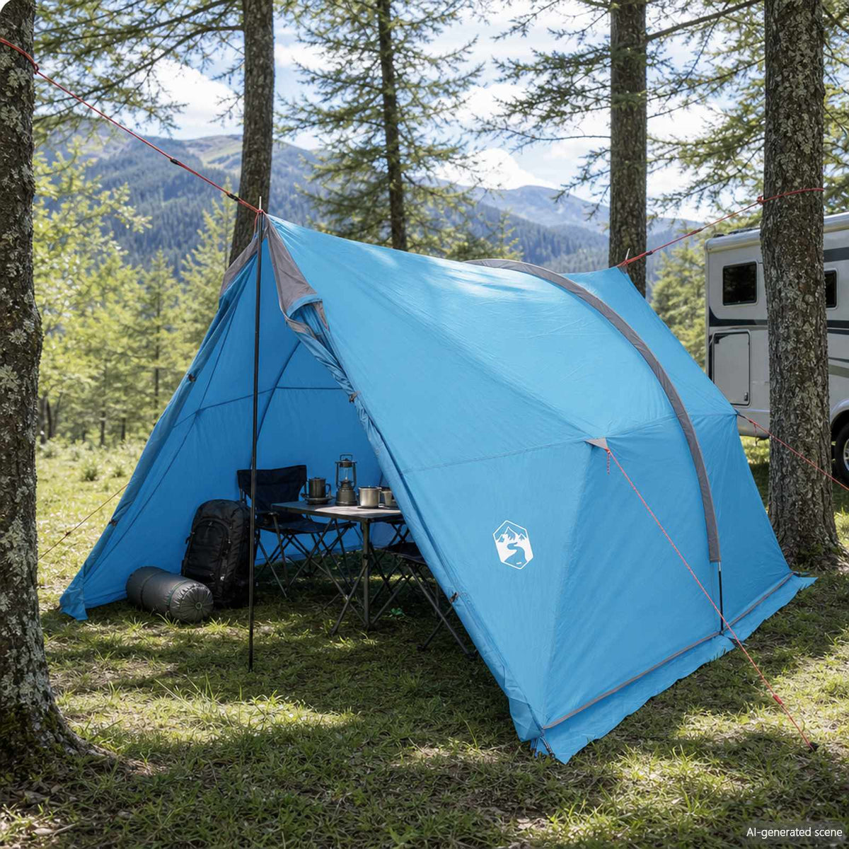 Waterdichte Tent 185T Polyester Met Pu Coating