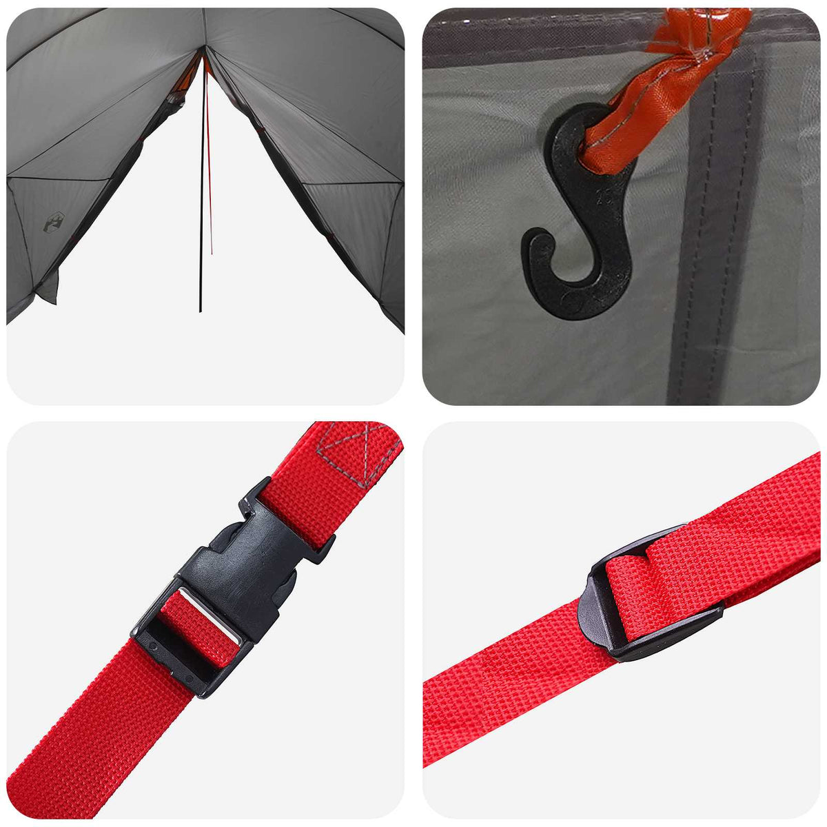 Waterdichte Tent 185T Polyester Met Pu Coating