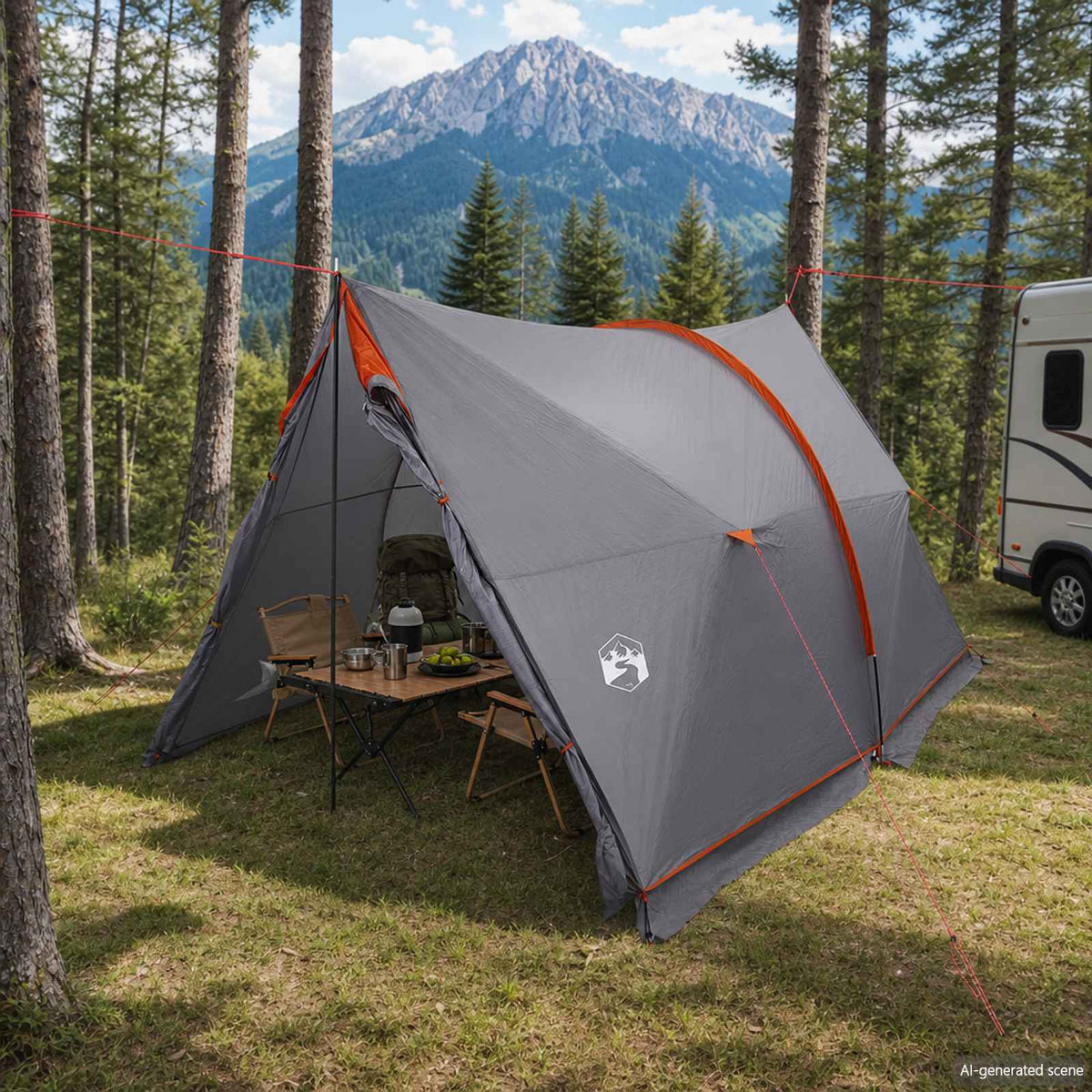 Waterdichte Tent 185T Polyester Met Pu Coating