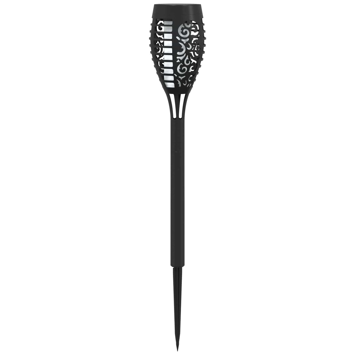 Buitenzonne-Lampen Met Grondpin 6 St Warmwit 47,5 Cm Abs