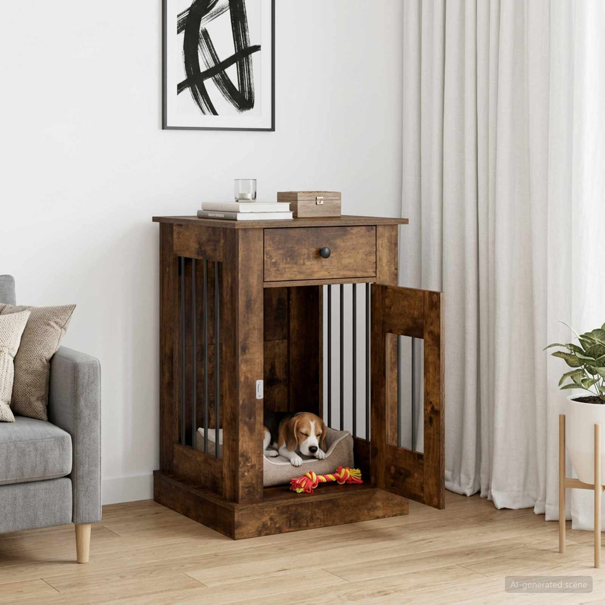 Hond Bench Meubel 50 X 47,5 X 80 Cm