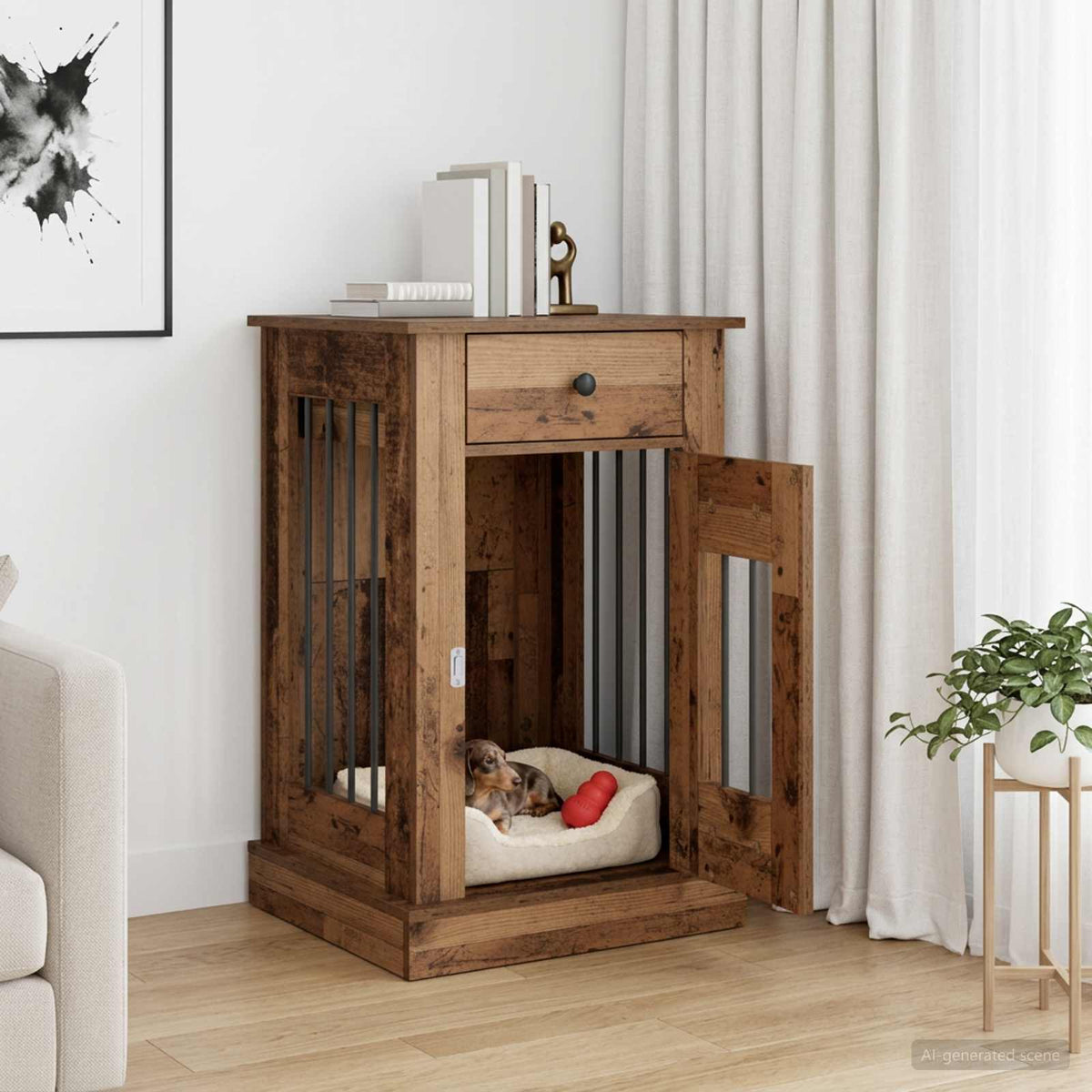 Hond Bench Meubel 50 X 47,5 X 80 Cm