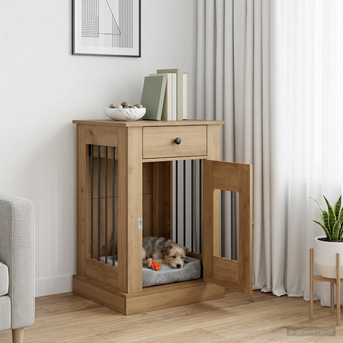 Hond Bench Meubel 50 X 47,5 X 80 Cm